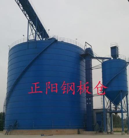 德州大型矿粉钢板库